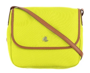 Ralph Lauren Bainbridge Large Flap Messenger Citron MSRP $98 - Picture 1 of 2