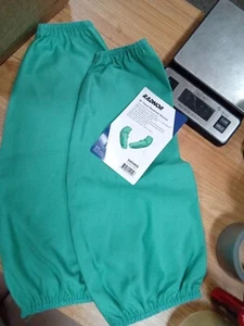 Tillman Green FR Cotton Welding Sleeves Elastic Both Ends Sz 18, 562 - Picture 1 of 3