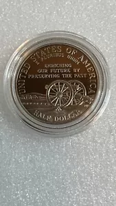1995-S MEZZO DOLLARO COMMEMORATIVO GUERRA CIVILE 50C PROOF - Foto 1 di 2