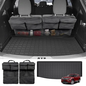 Cargo Mat Trunk Organizer Compatible with 2020-2024 Ford Explorer Accessories... - Picture 1 of 7