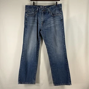 Mustang Jeans Mens Blue Denim Pants 36 X 30 Straight Leg - Picture 1 of 17