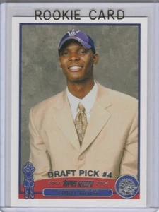 CHRIS BOSH ROOKIE CARD 2003/04 Topps NBA DRAFT PICK Toronto Raptor Basketball RC - Picture 1 of 2