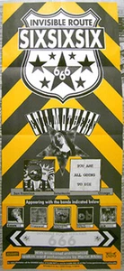 EVIL MOTHERS promo tour POSTER Invisible Route 666 - Picture 1 of 1