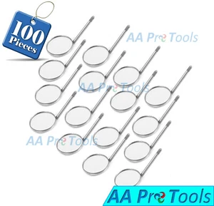 100 Dental Mouth Mirror Plain No. 5. Premium Quality 100% Satisfaction - Picture 1 of 3