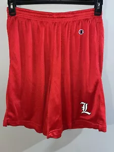 Champion Louisville Cardinals UL Mesh Drawstring Athletic Shorts Mens Large - Picture 1 of 8