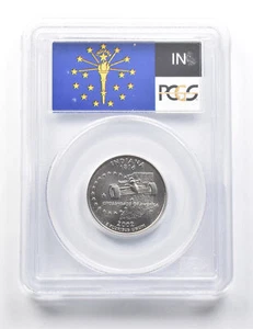 2002-P Washington State Quarter Indiana MS68 PCGS *9417 - Picture 1 of 3