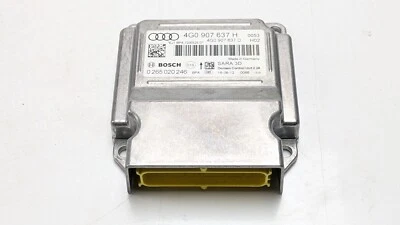 AUDI A6 YAW RATE CONTROL MODULE ECU 4G0907637H C7 4G 2012 - Image 1 of 4