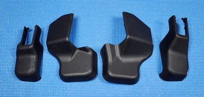 Subaru Impreza WRX STi 2004-2007 asiento delantero izquierdo y derecho cubiertas de pernos OEM Foto 1 de 4
