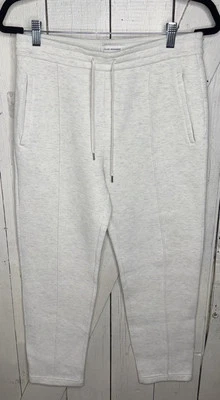 Pantalones deportivos Club Monaco para hombre S cónicos, plisados, mezcla de algodón piqué Foto 1 de 4