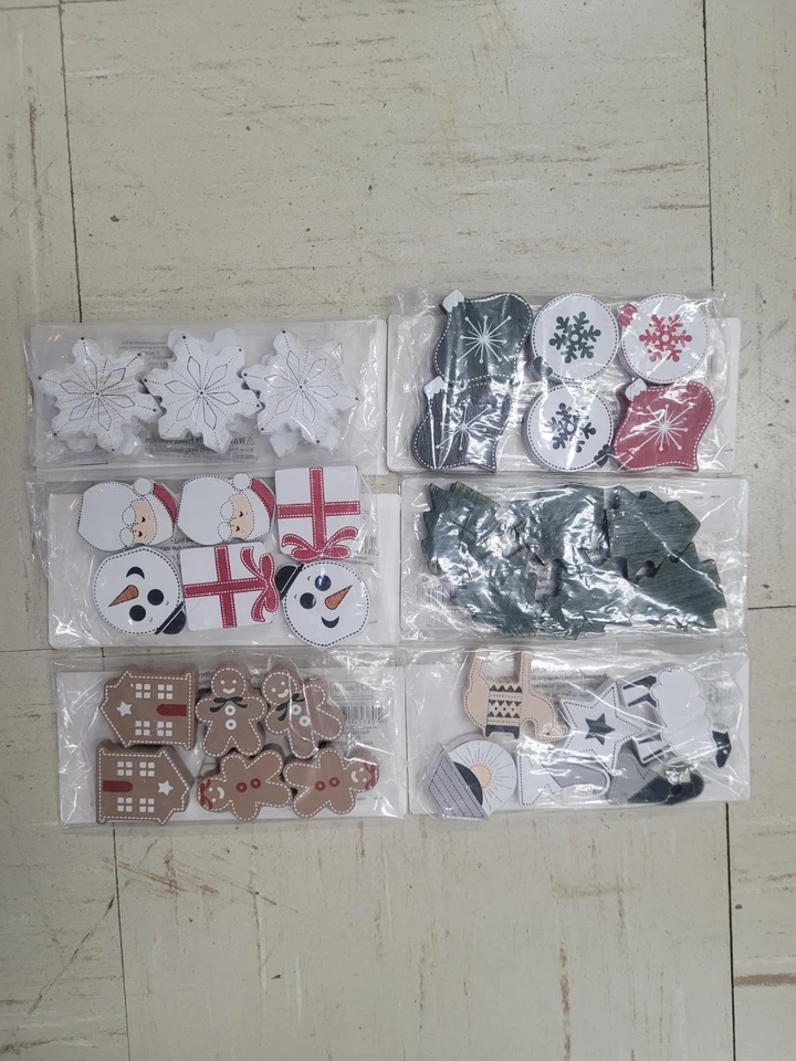 6 Christmas Adam's & Co Letterboard Shape Sets!!! - Image 1 of 1