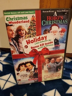 4 Film Holiday Collector's Set (DVD, 2 Disc Set) With CD Sounds Of Christmas! - Image 1 of 4