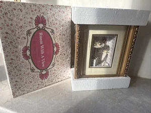 NEW NIB Room With A View Pink Shadowbox Victorian Gold 3D Picture Wall Decor - Picture 1 of 8