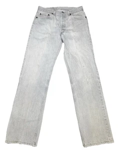 Jeans Levi’s 501 XX 80s Gris 34-32 Vintage Hecho en Estados Unidos Etiqueta Roja 501-067 - Imagen 1 de 21