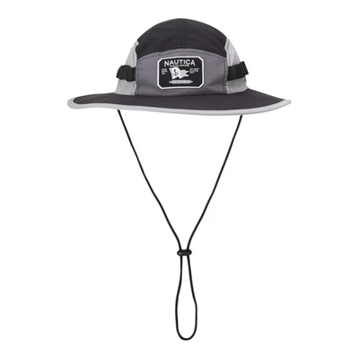 Nautica Men's Mainsail Wide Brim Boonie Hat Black / Grey Size L/XL - Image 1 of 4