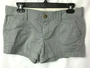 Old Navy Tall High Rise Shorts Sz 4 Gray - Picture 1 of 7