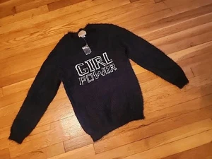 Suéter Pullover Roebuck & Co Route 66 Niña Power Negro Talla XL/EG (18.5) - Imagen 1 de 5