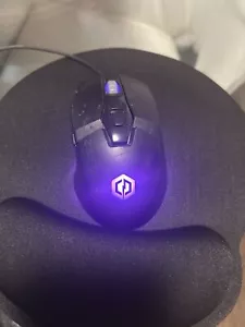 CyberPower PC Elite M1-131 Gaming Mouse Wired Optical LED Weighted USB - Picture 1 of 4