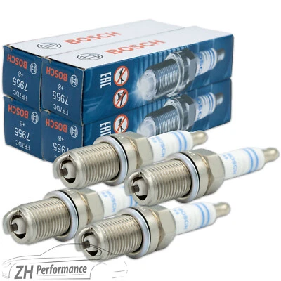 4x BOSCH FR7DC Zündkerzen 0 242 235 666 entstört RENAULT TWINGO I - Bild 1 von 4