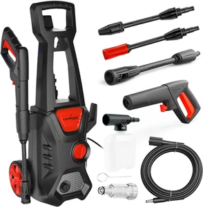 Jukon Idropulitrice Alta Pressione, 1600 W, Pressione max. 200 bar, Portata 480  - Foto 1 di 12