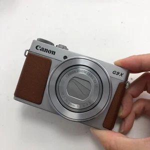 Canon PowerShot G9 X Mark II 20.1 MP Compact Digital Camera Silver/Black - Picture 1 of 9