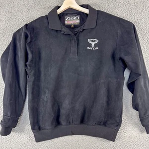 Zero Restriction Jacket Women Medium Black Micro Suede Golf USA Made Outdoor - Picture 1 of 15