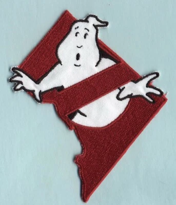 Washington DC - Parche de hierro bordado Ghostbusters No Ghost   Foto 1 de 3