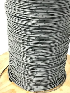 25' AUTOMOTIVE PRIMARY WIRE 18 AWG HI TEMP GXL WIRE GRAY DK GREEN STRIPE - Picture 1 of 1