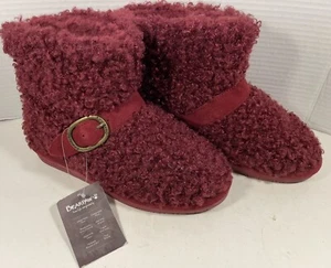NWT Youth Bearpaw Treasure Boots Bordeaux Size 5 2163Y - Picture 1 of 6