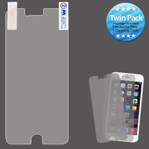 For Apple iPhone 6/6S Plus Screen Protector Twin Pack