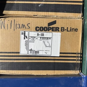 Cooper B-Line 9A-1006 Wedge Lock Splice Plate 6" X 7" 9A-1006 - Qty 24 - Picture 1 of 1