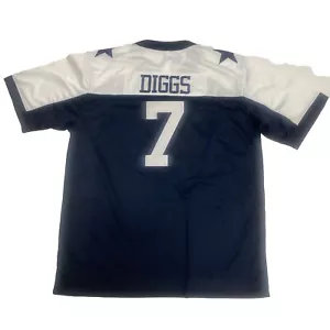 Trevon Diggs Unsigned Custom Stitched Dallas Blue Football Jersey Men’s XL - Picture 1 of 5