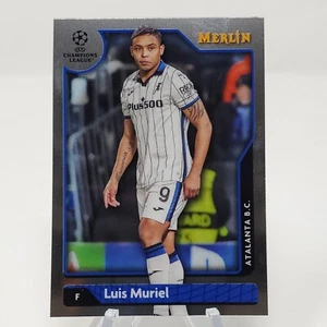 2021-22 Topps Merlin Chrome UEFA #24 Luis Muriel Atalanta BC - Picture 1 of 2