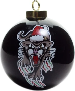 61031 Santa Paws Pantera Adorno de Navidad Sourpuss Punk Metal Gato Tatuaje NUEVO - Imagen 1 de 1