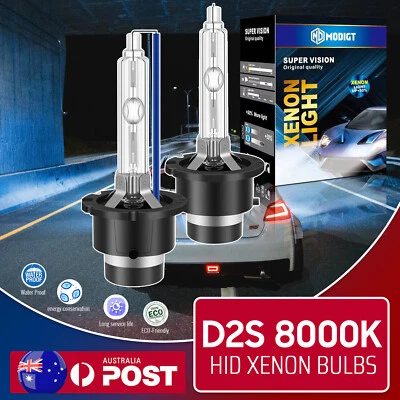 2X OEM 8000K D2S Xenon Headlight Globes For Alfa Romeo 159 JTS Sedan 2005-2011 - image 1 of 4