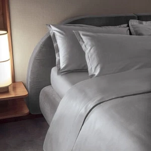 FAZZINI Copripiumino 250x260 cm in raso tinta unita TRECENTO - Imagen 1 de 19