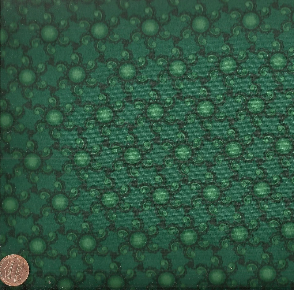 Tela Jason Yenter Return to Atlantis verde oscuro Foto 1 de 1