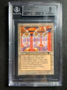 1994 MTG Magic The Gathering Antiquities Urza's Power Plant BGS 9++ Quad Mint  - Picture 1 of 2
