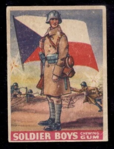 1936 R142 Goudey Gum Soldier Boys #4 - Czechosolvakia - Picture 1 of 2