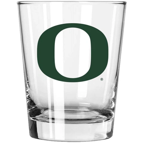 Oregon Ducks 15oz. Double Old Fashioned Glass Cover