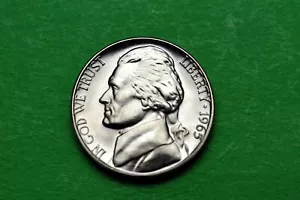 1965 SMS Jefferson Nickel Brilliant US Special Mint Set Coin - Bild 1 von 1