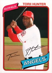 Topps Archives #105 2012 - Torii Hunter - Los Angeles Angels 12-443 - Imagen 1 de 2