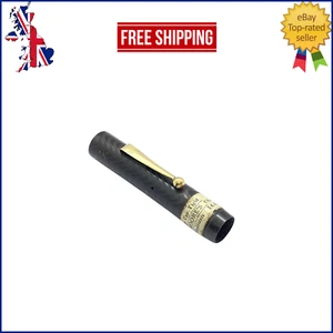 VINTAGE MOORE L93 FOUNTAIN PEN CAP IN BCHR MADE IN USA STICKERED GOOD CONDITION - Picture 1 of 9