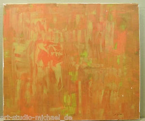 Michael Feicht (geb. 1959): „Orange/grüne Komposition“ - Picture 1 of 4