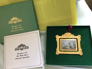 White House Christmas Ornament Historical Assn (YOU CHOOSE YEAR) 1990 -2000 - Picture 1 of 37