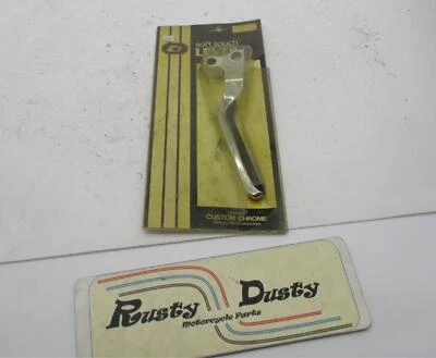 Alavanca de controle manual Harley Davidson cromada personalizada alavanca macia toque freio embreagem - Imagem 1 de 2