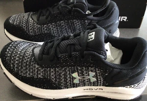 Under Armour HOVR Intake 6 Black/White 7M Women’s NIB - Picture 1 of 11