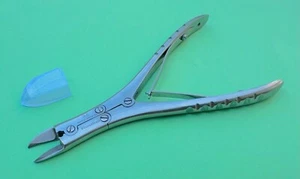 Eckenzange Nagelzange 15,5 cm Edelstahl Nagelschneider Zange Pediküre - Bild 1 von 5