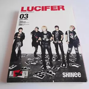 SHINee LUCIFER 03 CD+DVD+PHOTOBOOK JAPAN Type B Limited Edition - Picture 1 of 10