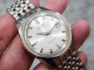 vintage Seiko Sportsmatic Diashock Automatic 7625 Bead of rice Band Gents. - Picture 1 of 9