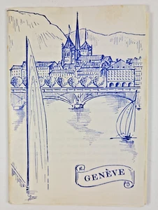 Lot of 5 Geneve Switzerland Real Photo Postcards. Uncancelled. Free Shipping - Picture 1 of 5